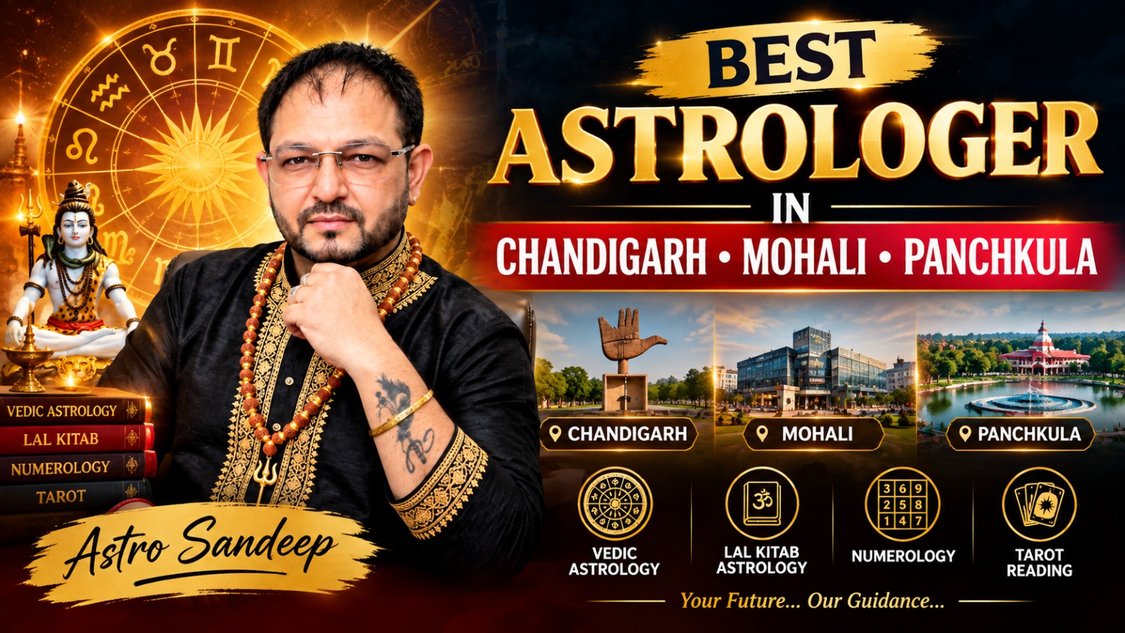 Best Astrologer in Chandigarh, Mohali & Panchkula | Astro Sandeep