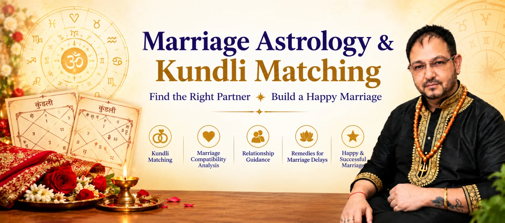 Marriage Astrology & Kundli Matching